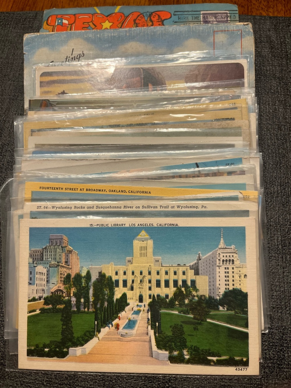 Vintage postcards